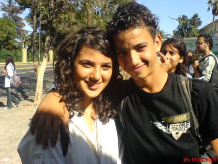 me and yassmine